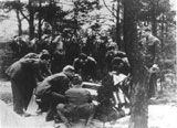Link to Enlarged Photo of South Camp Burial Ceremony