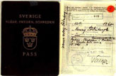 Link to Enlarged Photo of Henry Soderberg's Passport Signed by the King of Sweden
